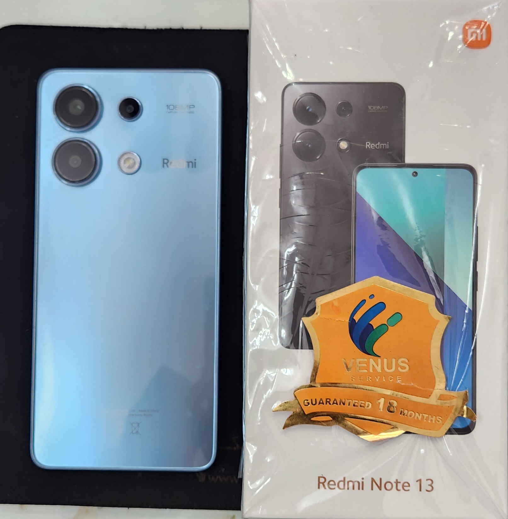 گوشی موبایل شیائومی مدل Redmi Note 13  دو سیم کارت ظرفیت 256 گیگابایت و رم 8 گیگابایت-کارکرده