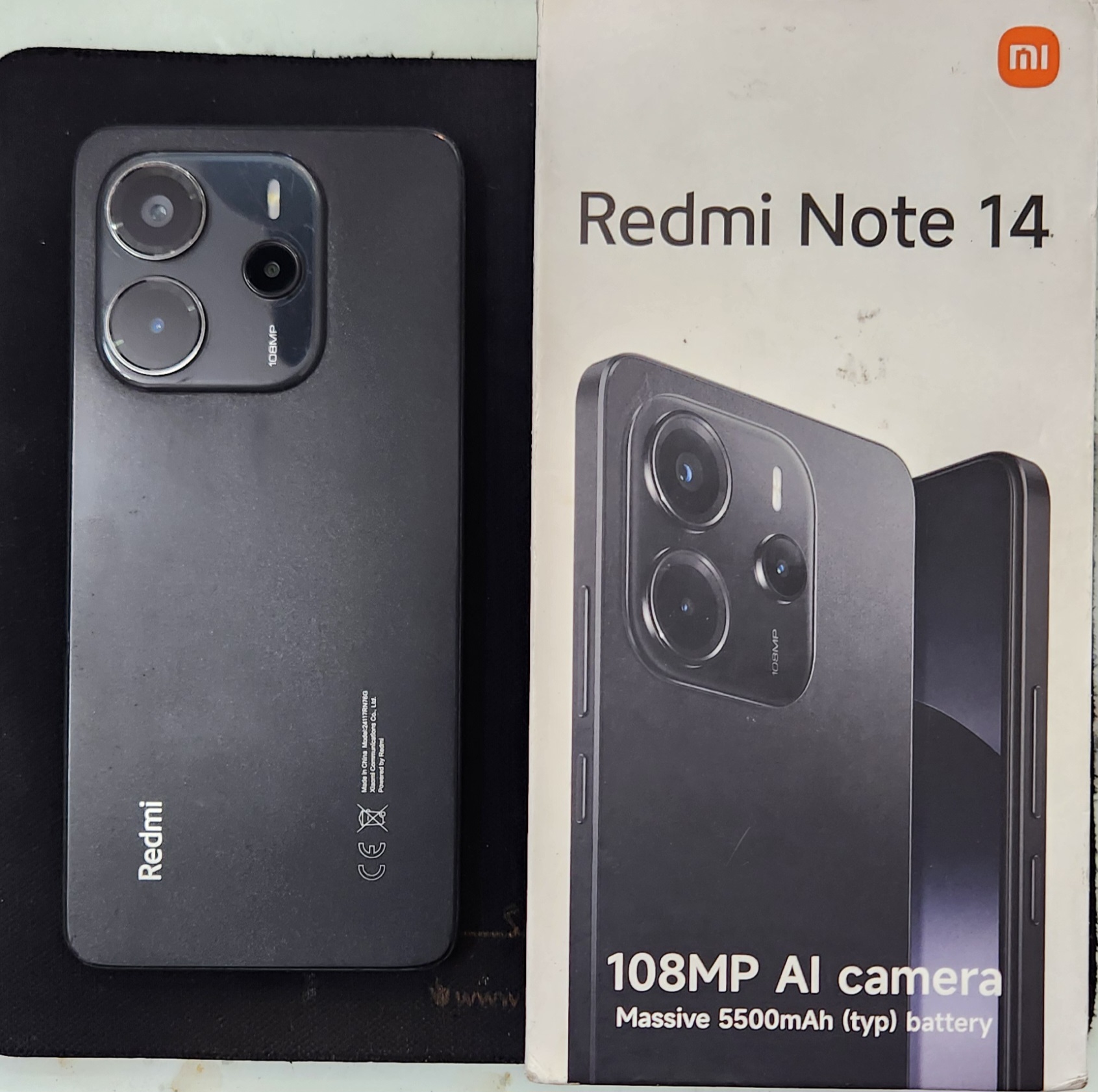 گوشی موبایل شیائومی مدل Redmi Note 14 4G دو سیم کارت ظرفیت 256 گیگابایت و رم 8 گیگابایت-کارکرده