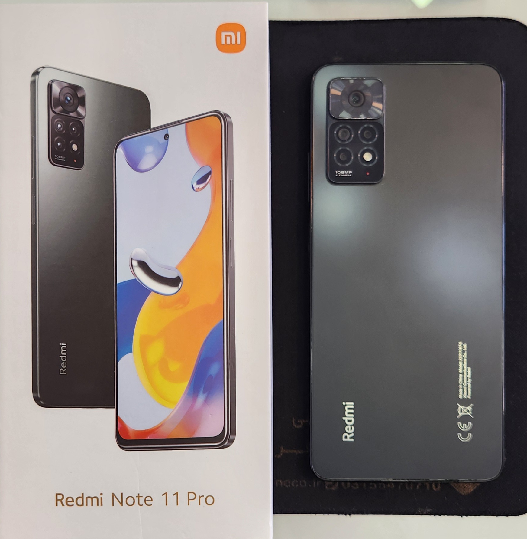 گوشی موبایل شیائومی مدل Redmi Note 11 pro دو سیم‌ کارت-کارکرده